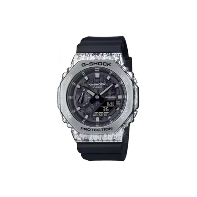 CASIO G SHOCK Collection Кварцевый механизм Смольный ремешок Часы Мужские Черный циферблат