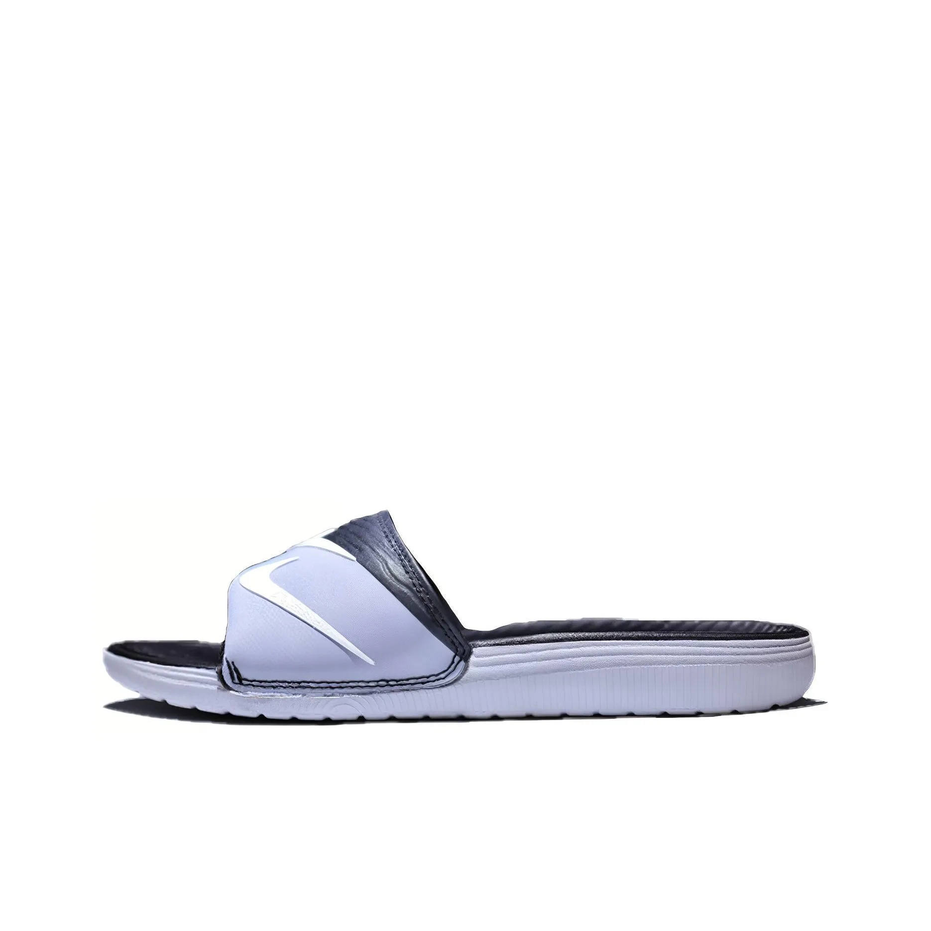 nike Резиновая подошва противоскользящие шлепанцы мужской синий черный пэчворк