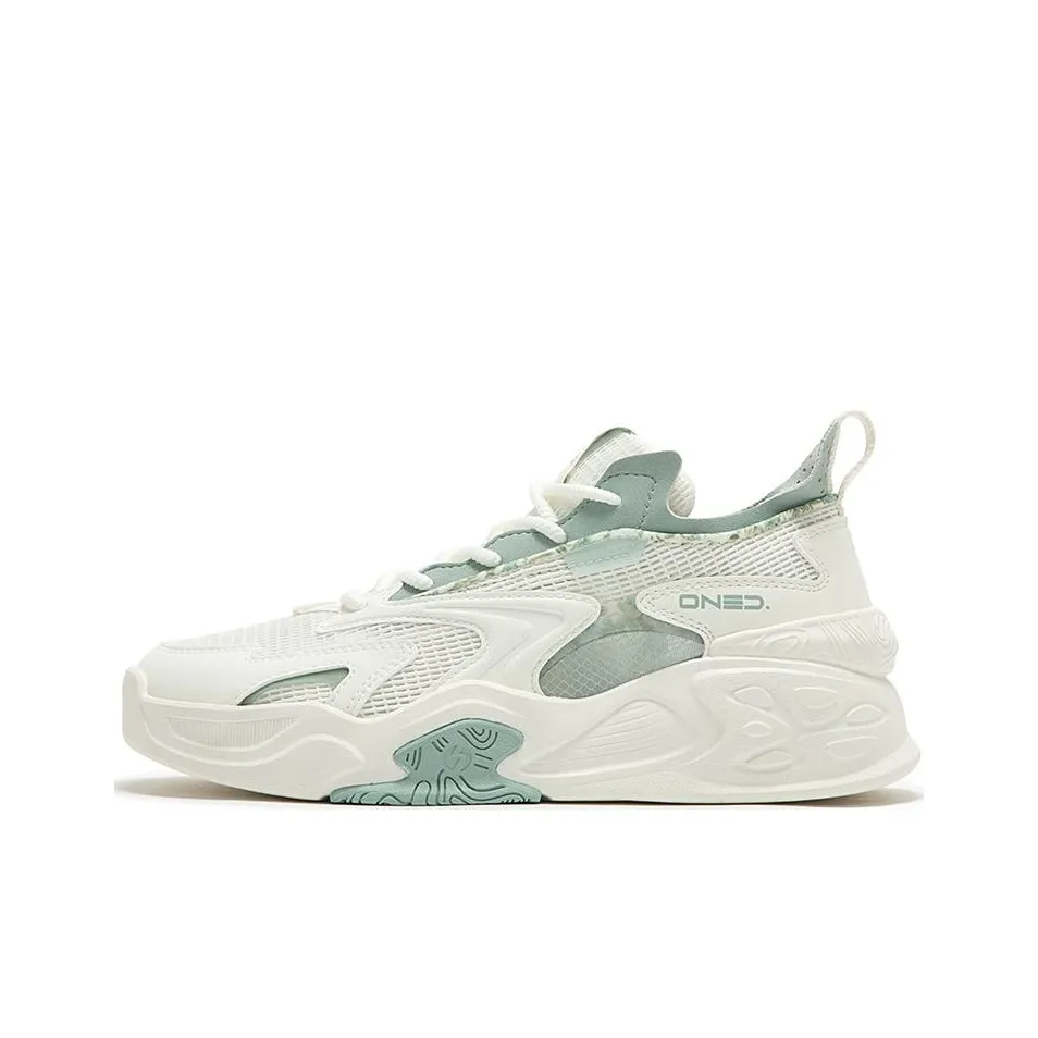 361° Цветочный Slip с устойчивыми амортизаторами и свойствами устойчивости к истиранию Низкий Топ Casual Женские Белый Зеленый