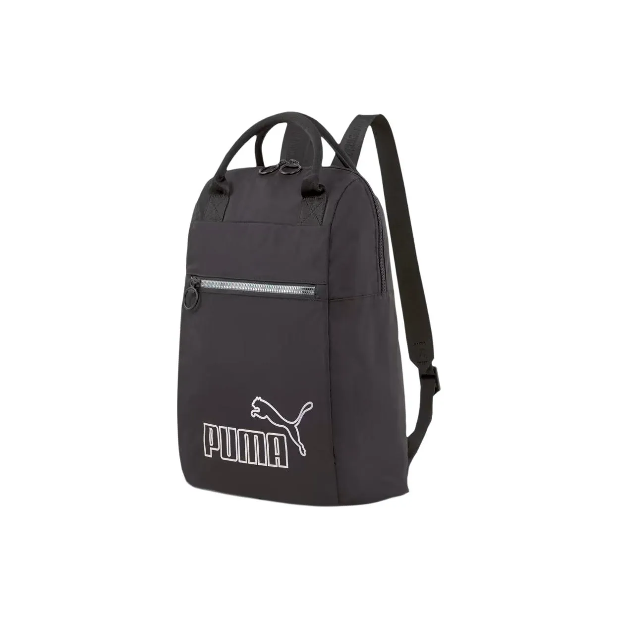 PUMA Jacquard Fabric Backpack Regular Women's Mountain Lion Black
