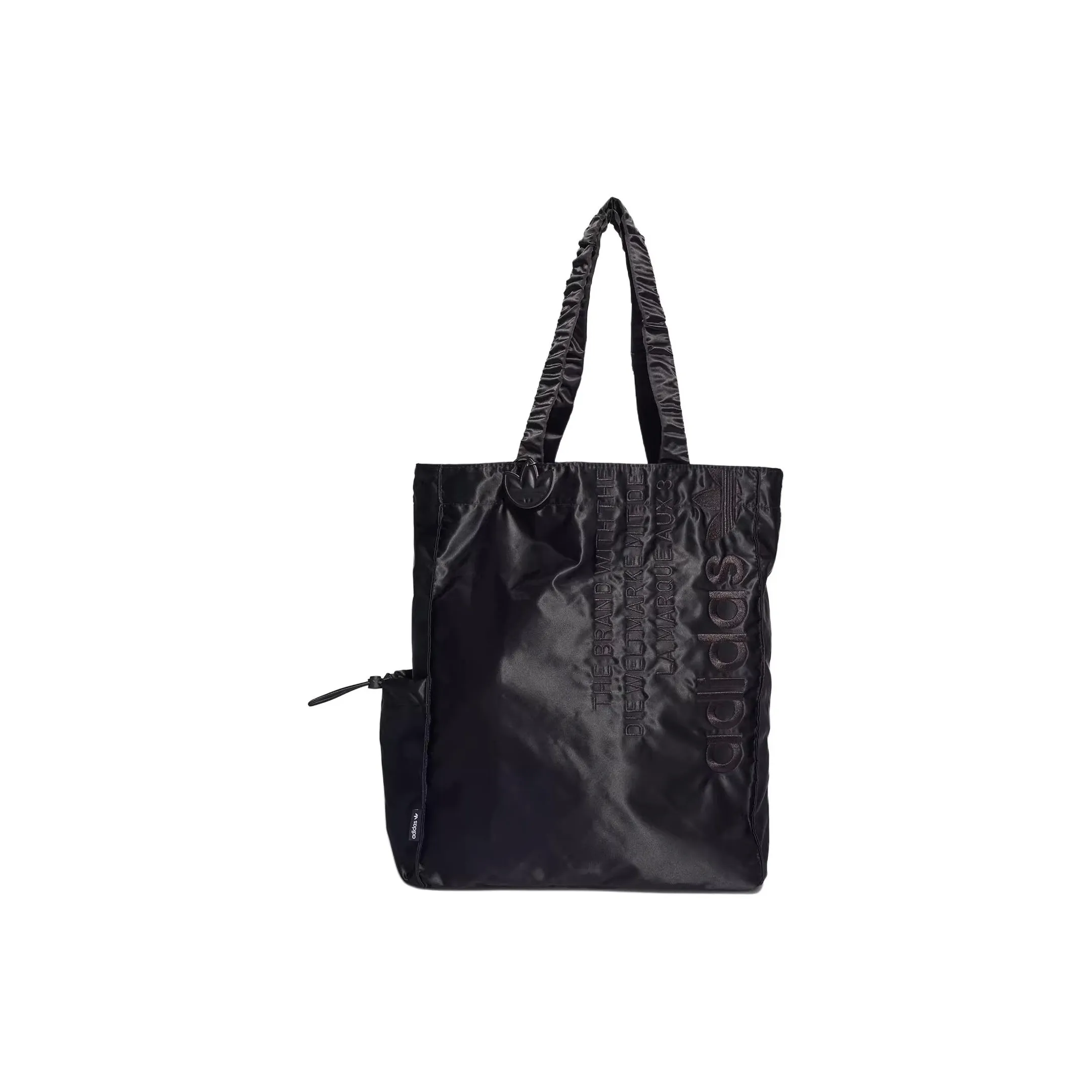 Adidas Originals Polyamide Tote Bag Shopping Bag One Shoulder Handbag Regular Unisex Black