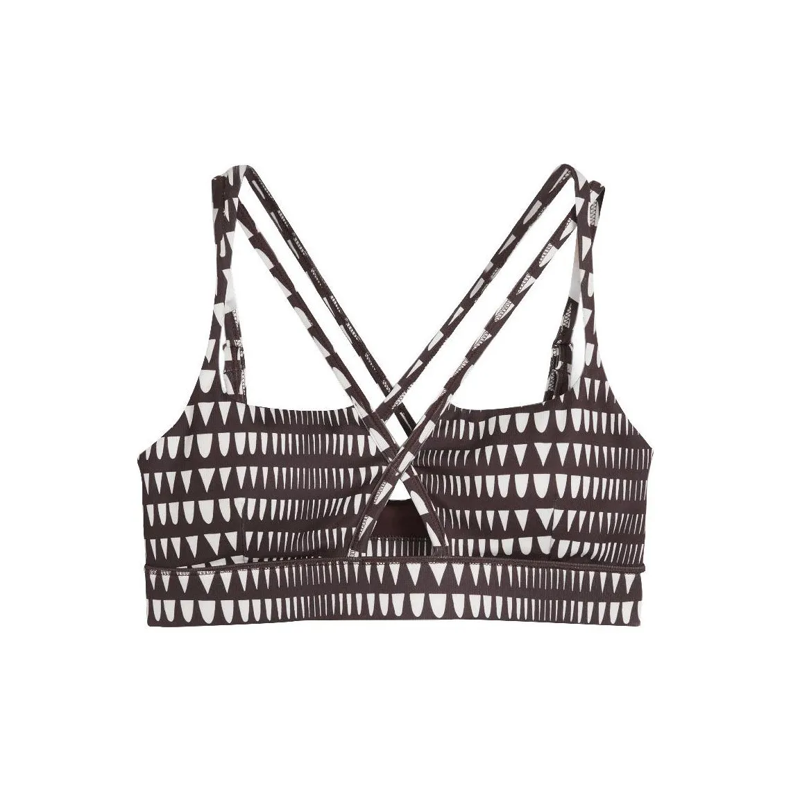 PUMA x LEMLEM Collaboration LEMLEM Low Impact Бюстгальтер Женский Темный шоколад