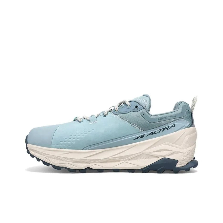 Altra Olympus 5 Cushioned Slip Resistant Low Top Running Shoes Women's Blue