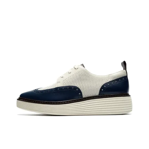 COLE HAAN Повседневная обувь Низкий верх Белый и синий цвет Женская