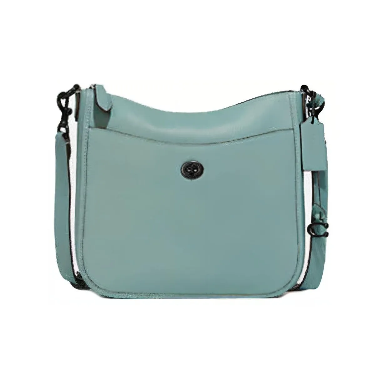 COACH Chaise Leather Shoulder Bag, Crossbody Bag Tubas Women's Mint Green