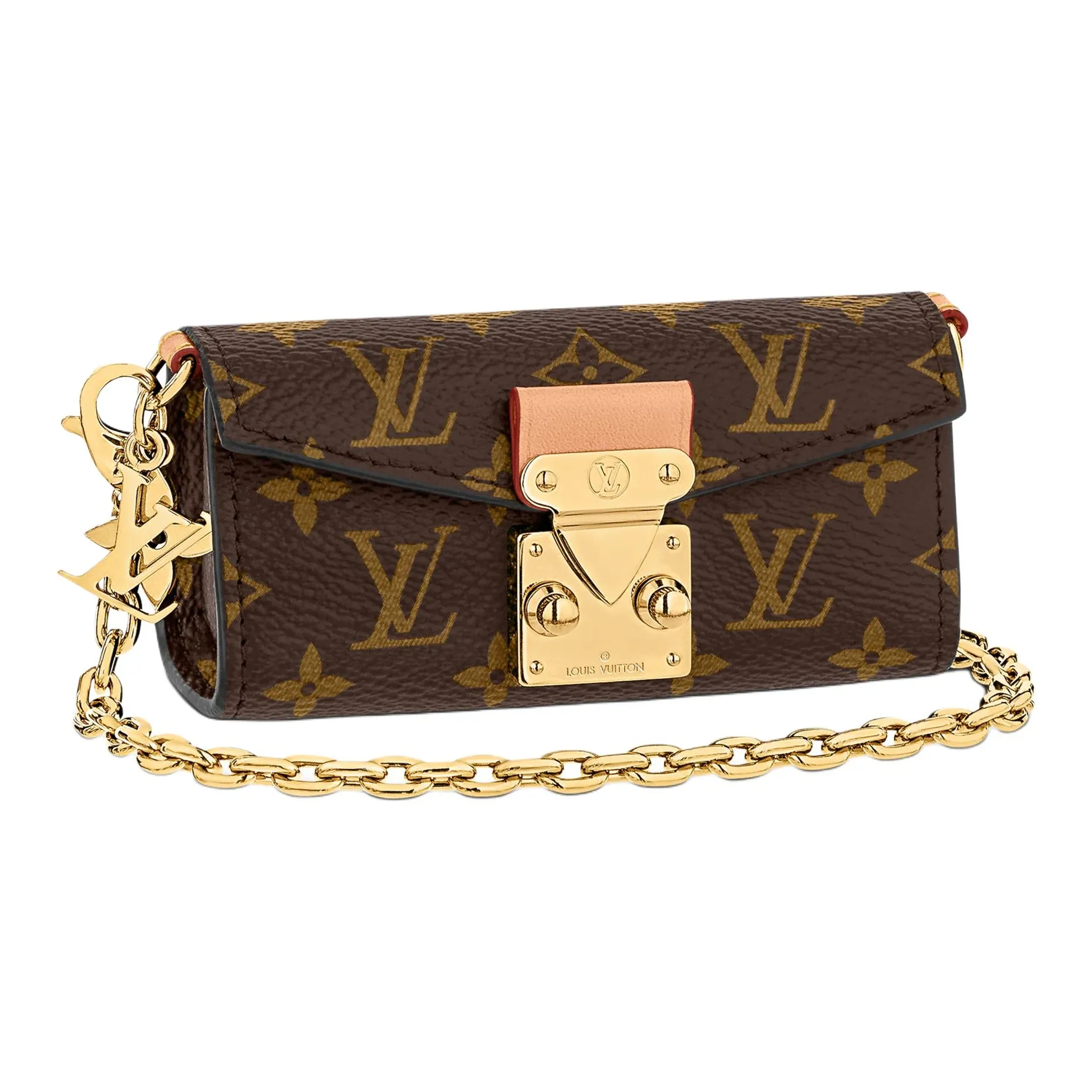 LOUIS VUITTON Cruiser Series Monogram Canvas Handheld Shoulder Bag Storage Bag Women's Brown