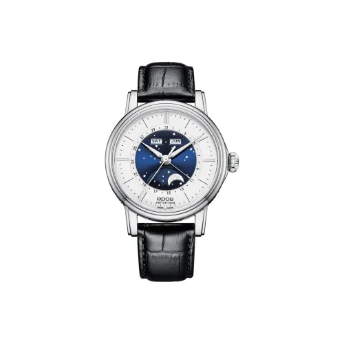 EPOS Автоматический Механический Movement Мужские Часы 41,7mm*41,7mm*10,7mm Белый