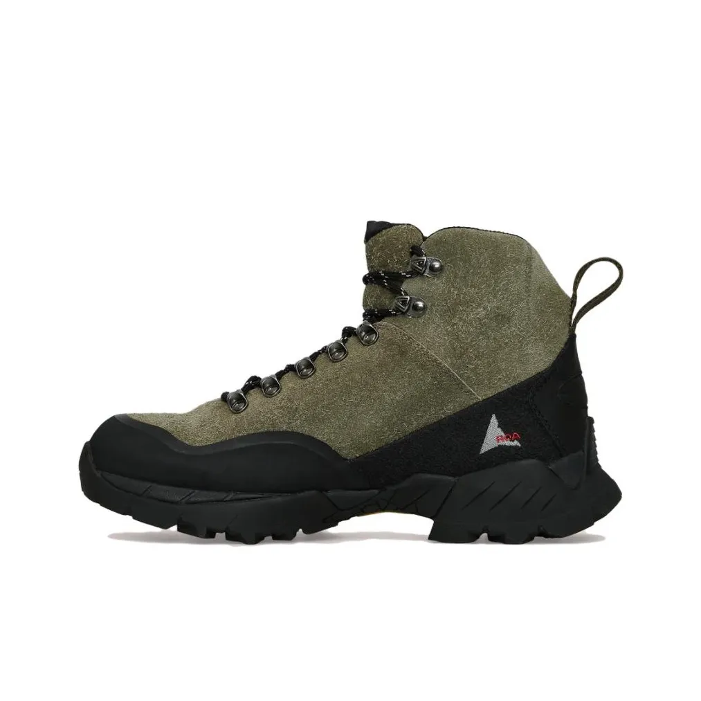 ROA Амортизаторы Slip-Resistant High Top Streetwear Унисекс Зеленый Черный