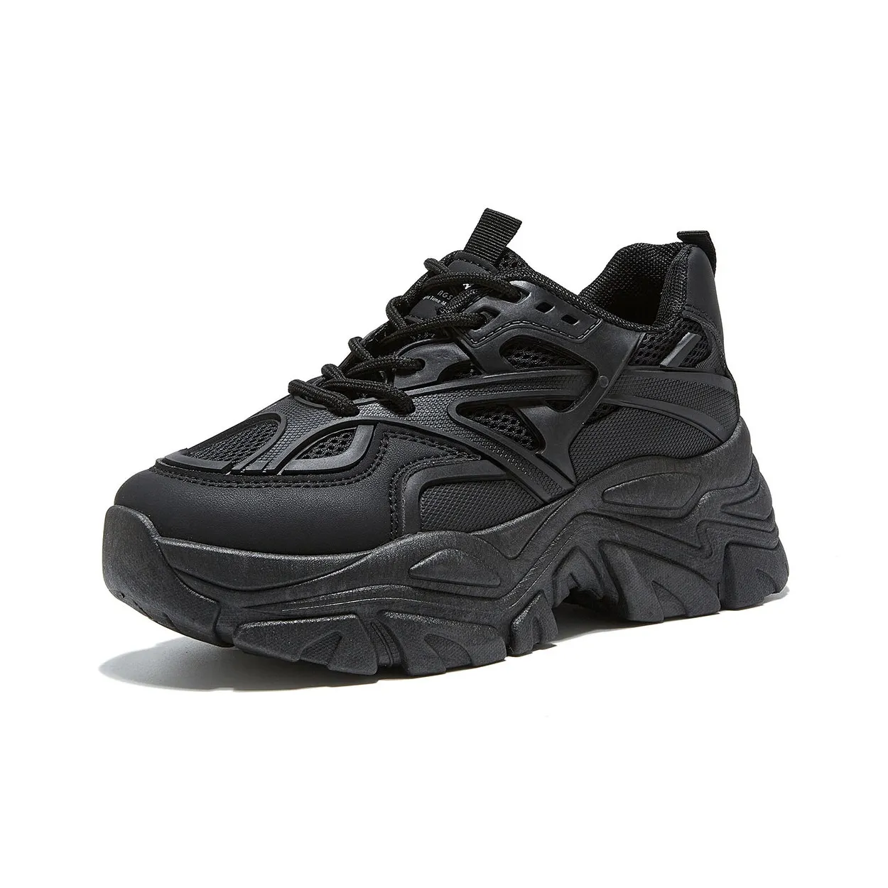 Little Red Man Low Top Chunky Sneakers Women's