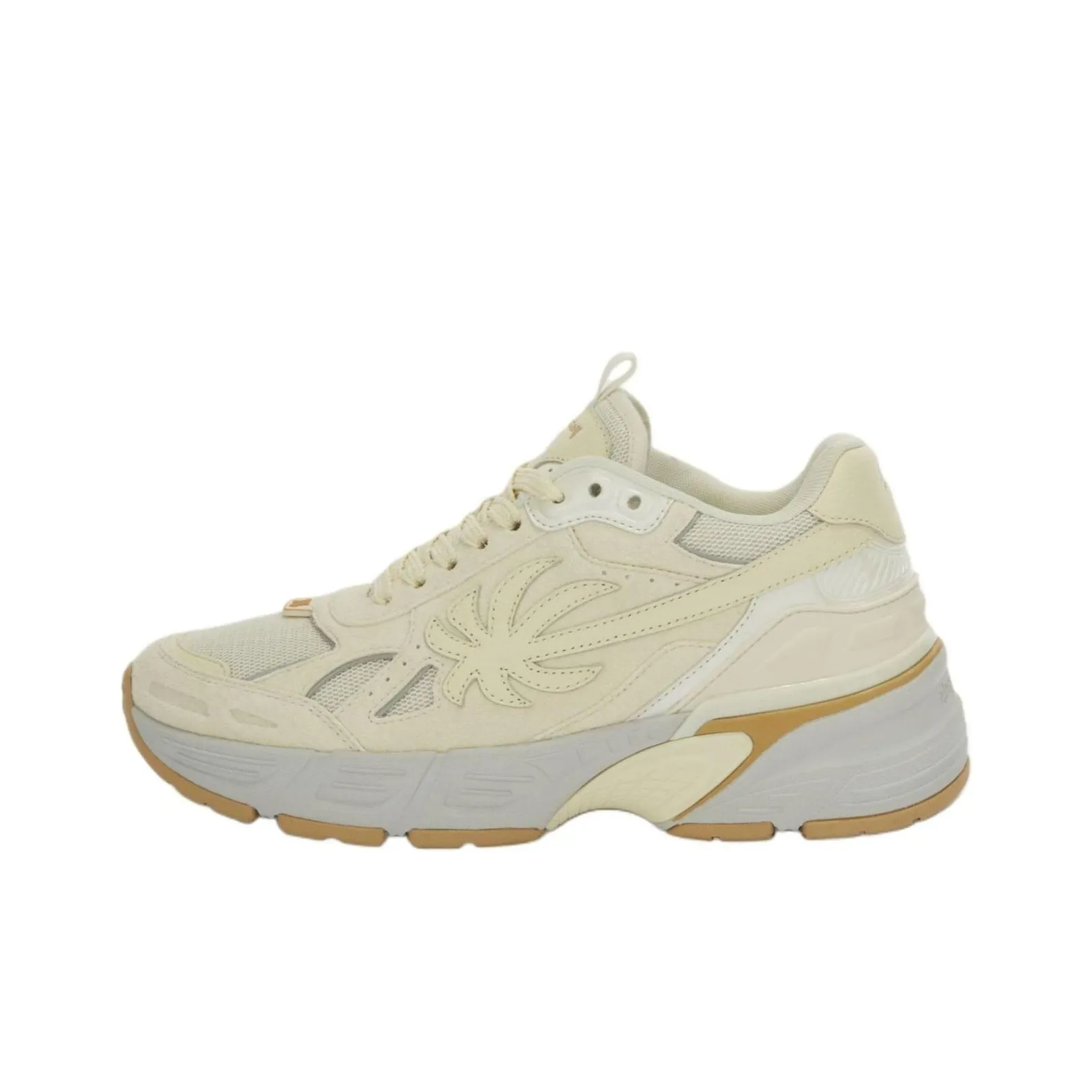 PALM ANGELS The Palm Runner Leather Sneakers