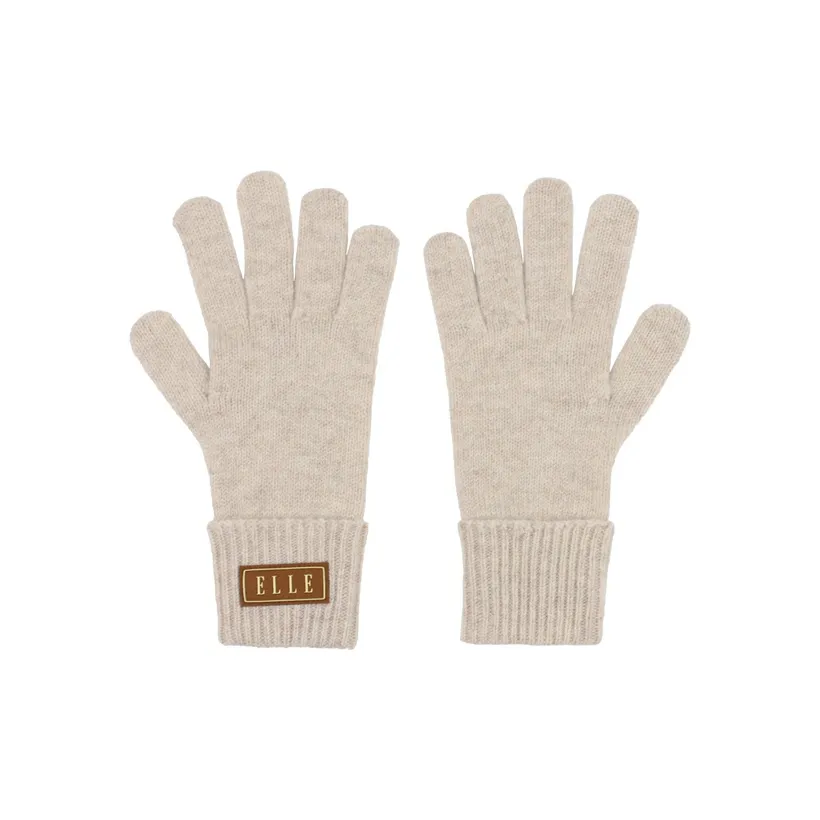 ELLE 100% кашемир Вязаные перчатки Женские