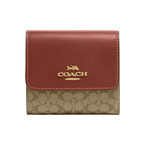COACH Trifold Wallet Кошельки Женские