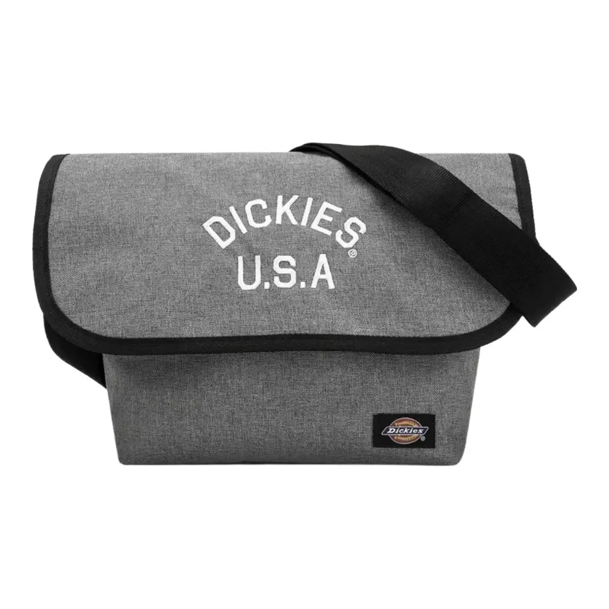 Dickies Полиэстер Курьерская сумка Сумка через плечо Сумка на плечо Унисекс Серый