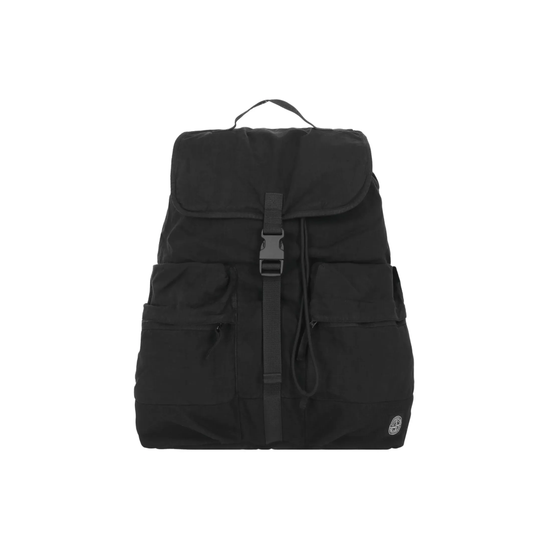 STONE ISLAND Canvas Backpack Regular Men's Black