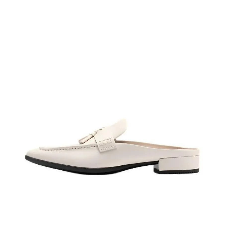 Ecco Антибактериальные Быстросохнущие Домашние Тапочки Женские Белые