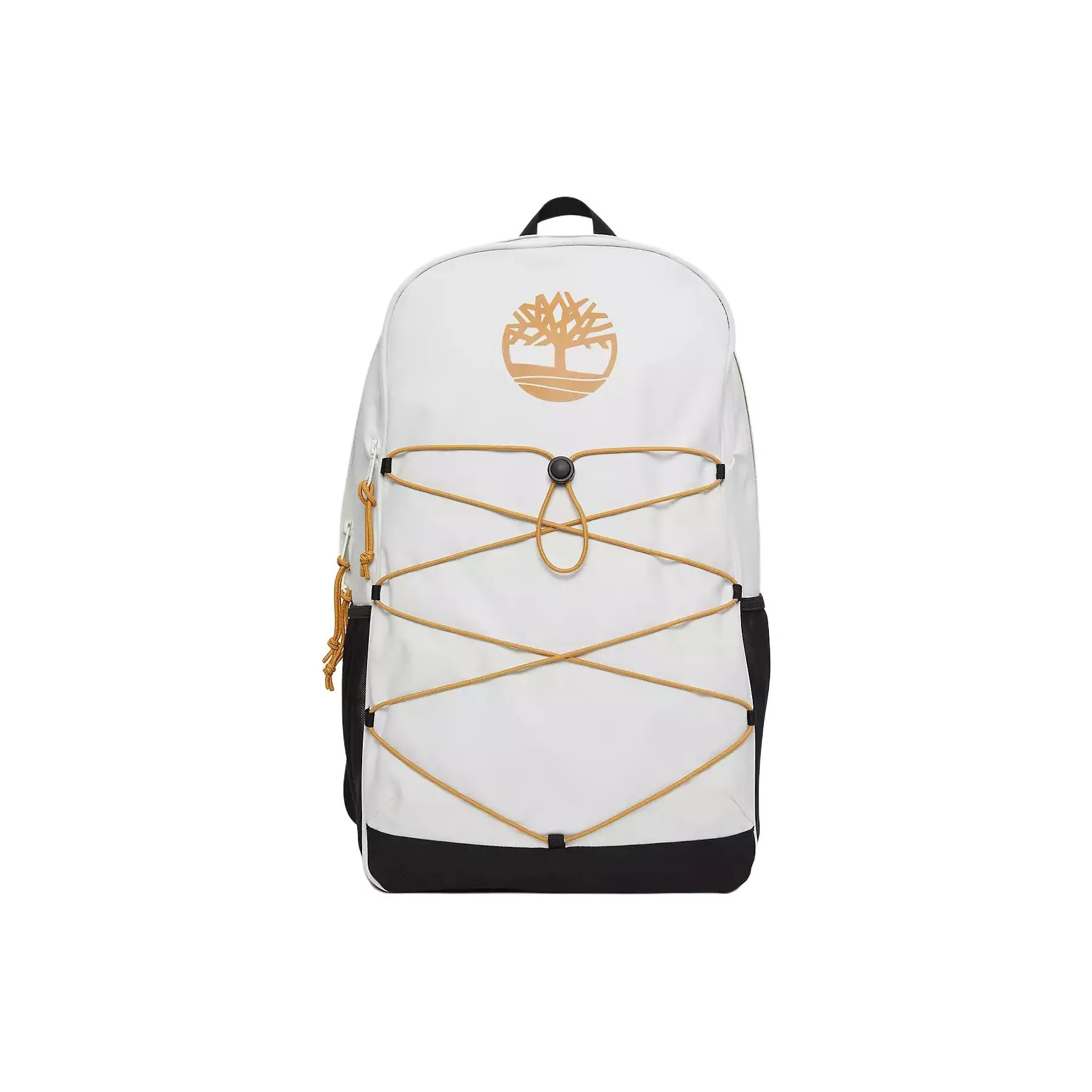 Timberland Polyester Outdoor Mountaineering Bag Backpack Regular Unisex Vintage White