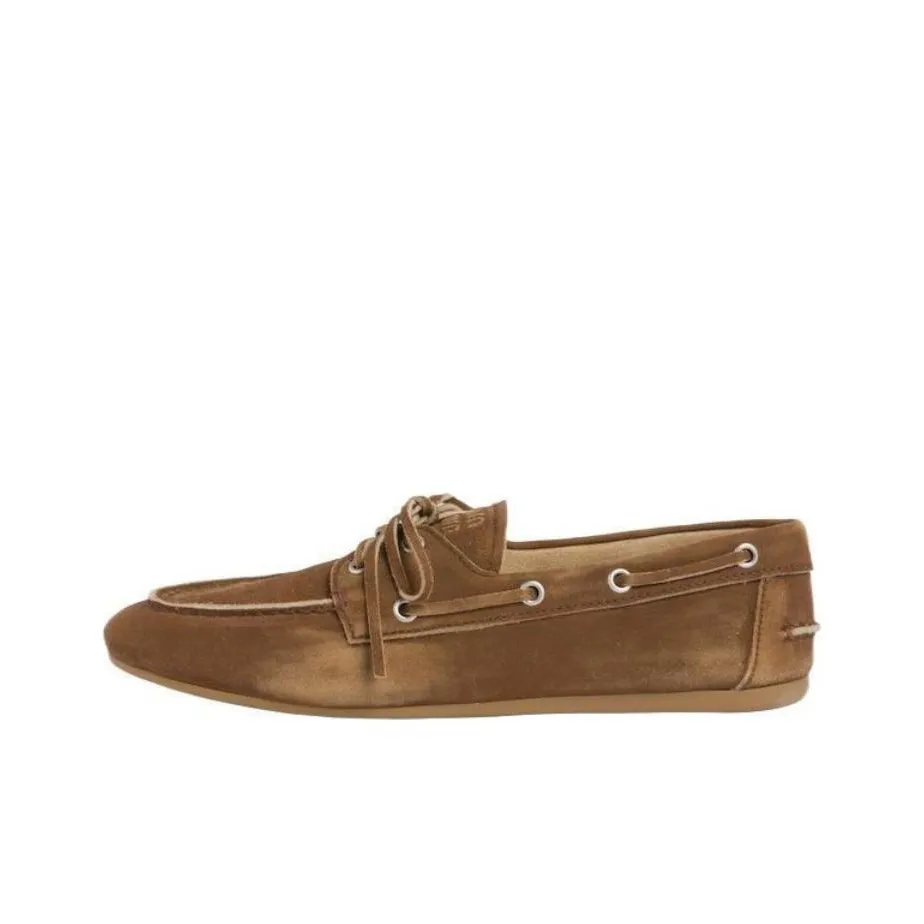 MIU MIU Boat Shoes Women's Brown