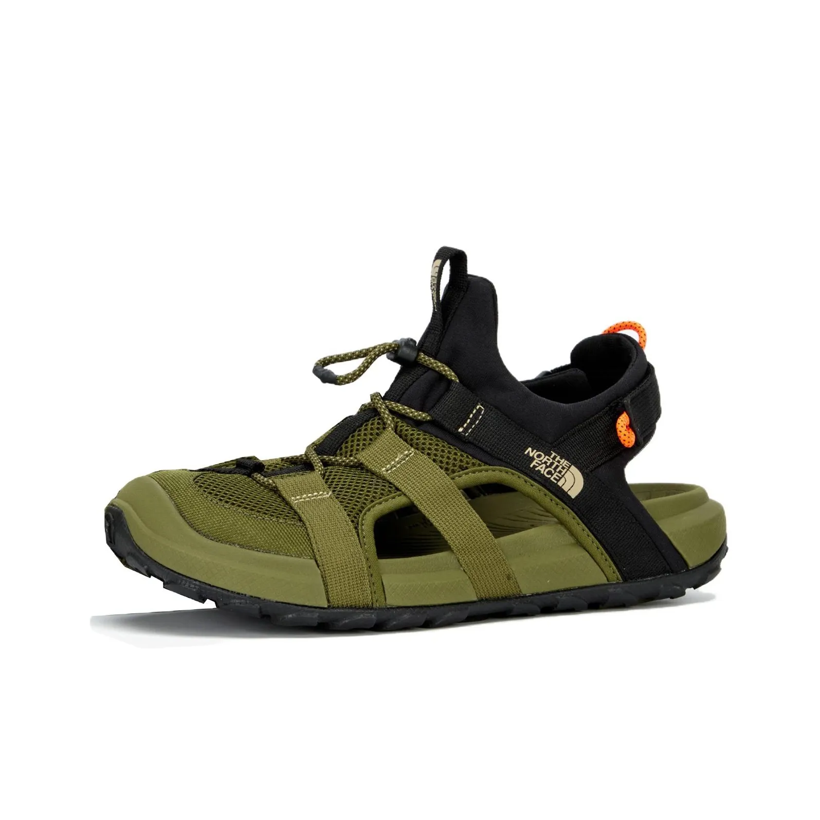GR-Uniforma Shoes for Men EXPLORE CAMP Beach Sandals Men's Green Black