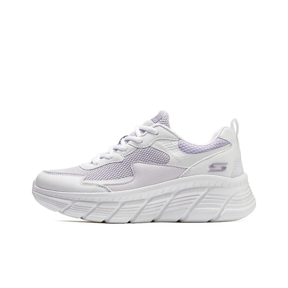 Skechers Низкий Топ Casual Женский Фиолетовый Белый