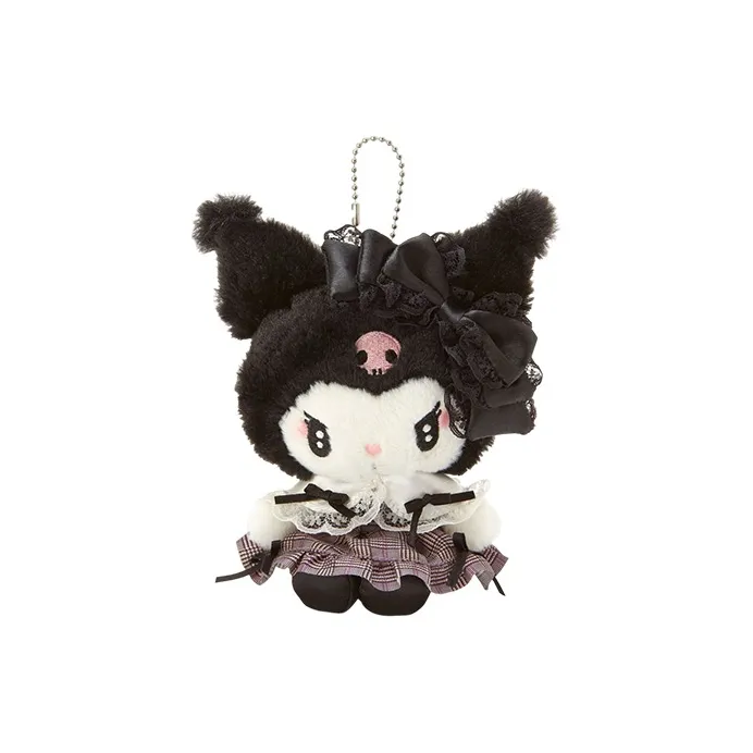 Sanrio Kuromi Sassy Сладкий Коллекция Кукла Плюшевая Подвеска 17 см Высота