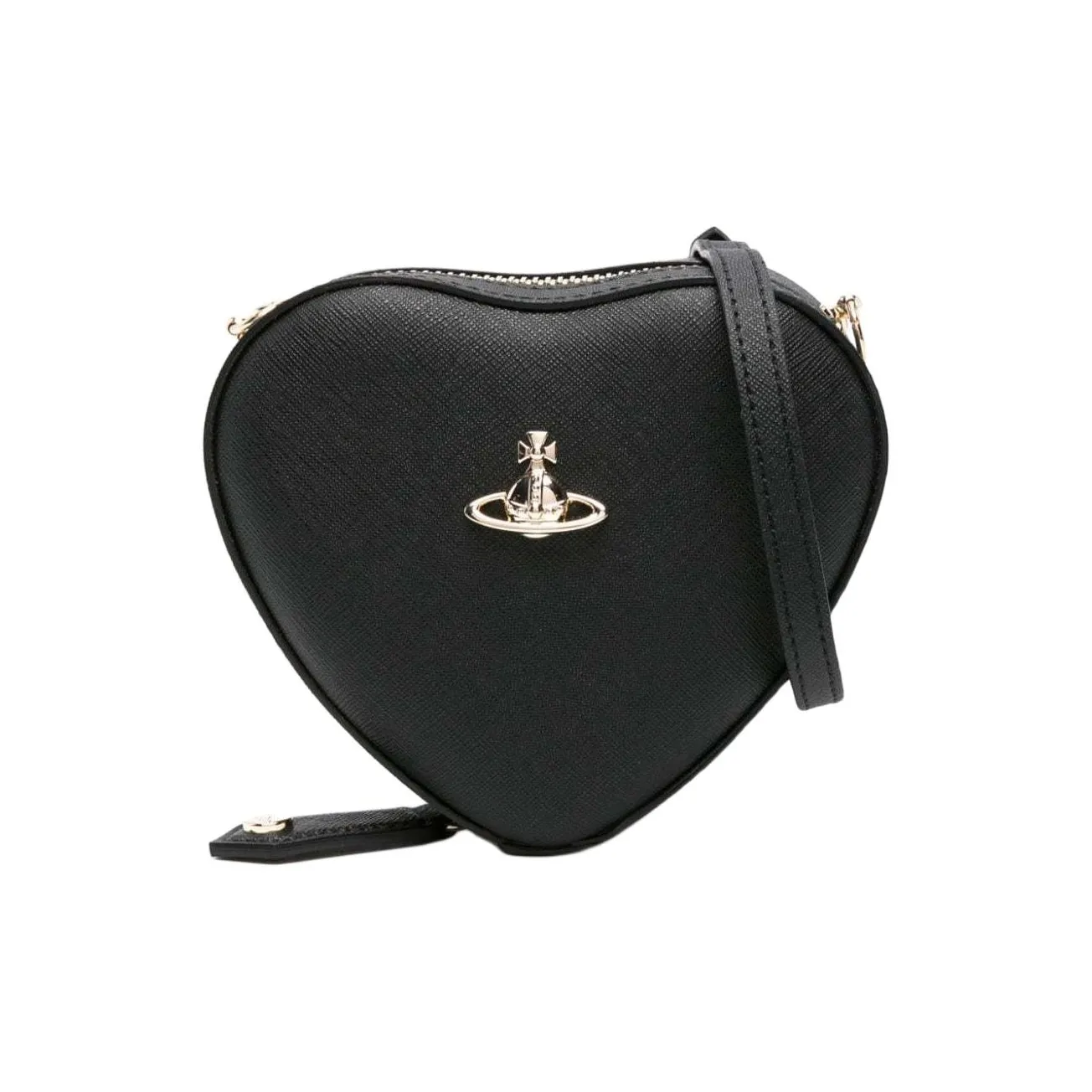 Vivienne Westwood Orb Plaque Heart Shape Crossbody Bag