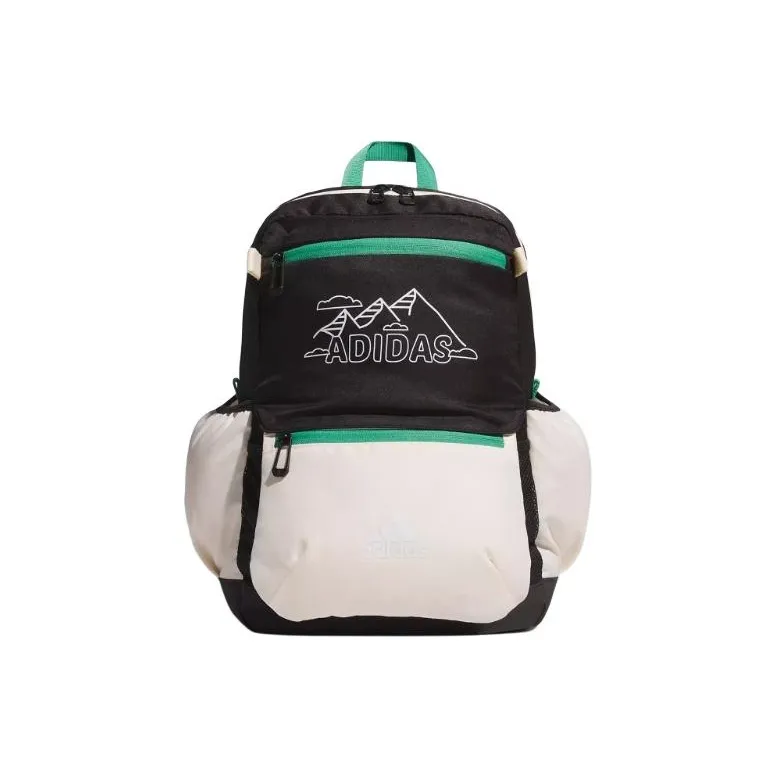 Adidas Переработанный полиэстер рюкзак стандартный унисекс черный розовый