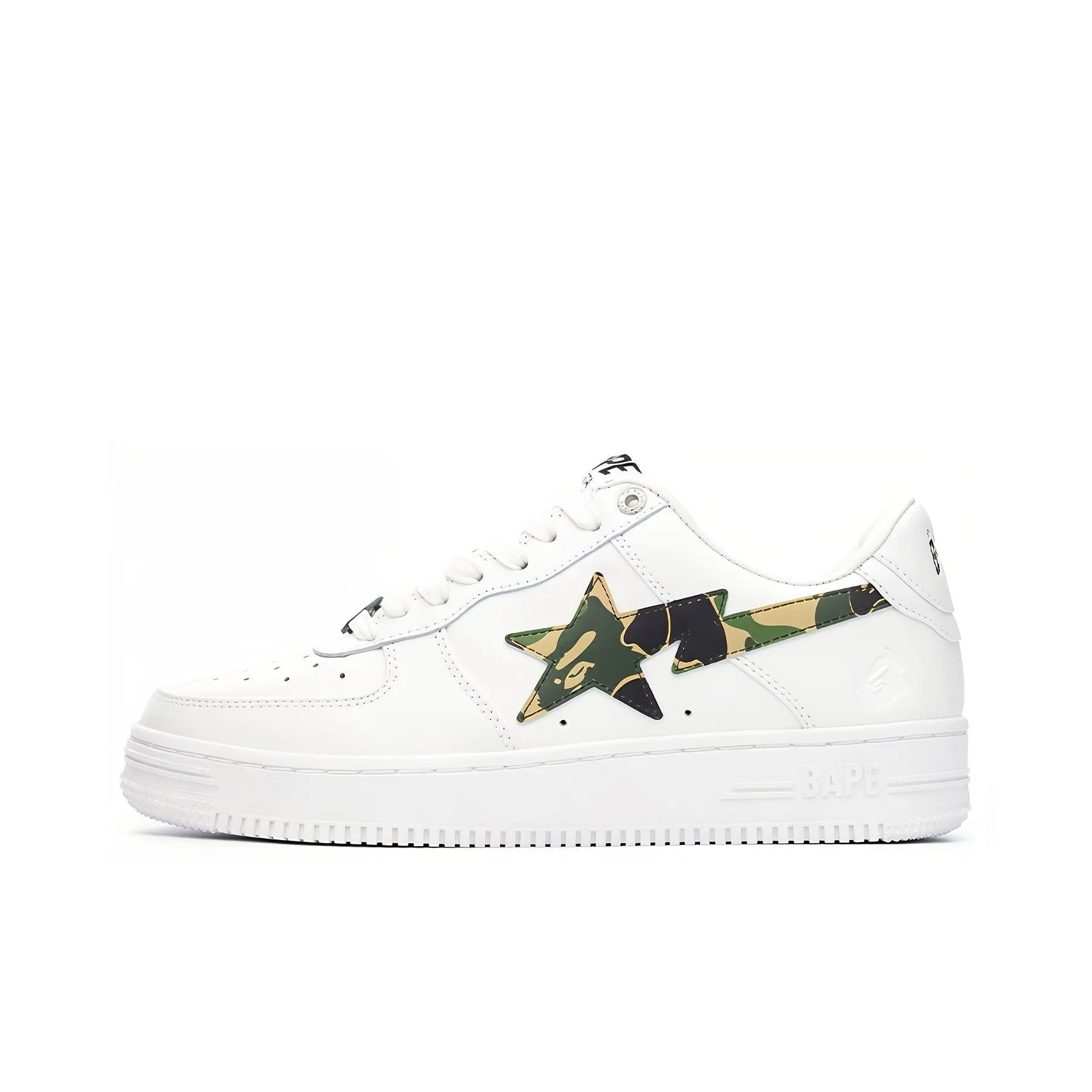 A BATHING APE ABC Camo BAPE STA Стильные Скейтборды Мужской Белый Зеленый Камуфляж