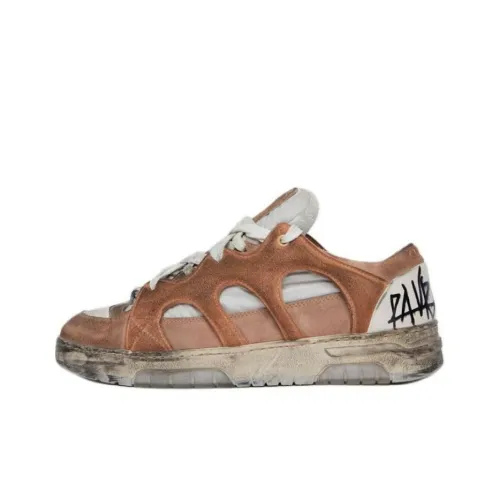 Paura Кроссовки для скейтбординга Low Top Апельсиновые Унисекс