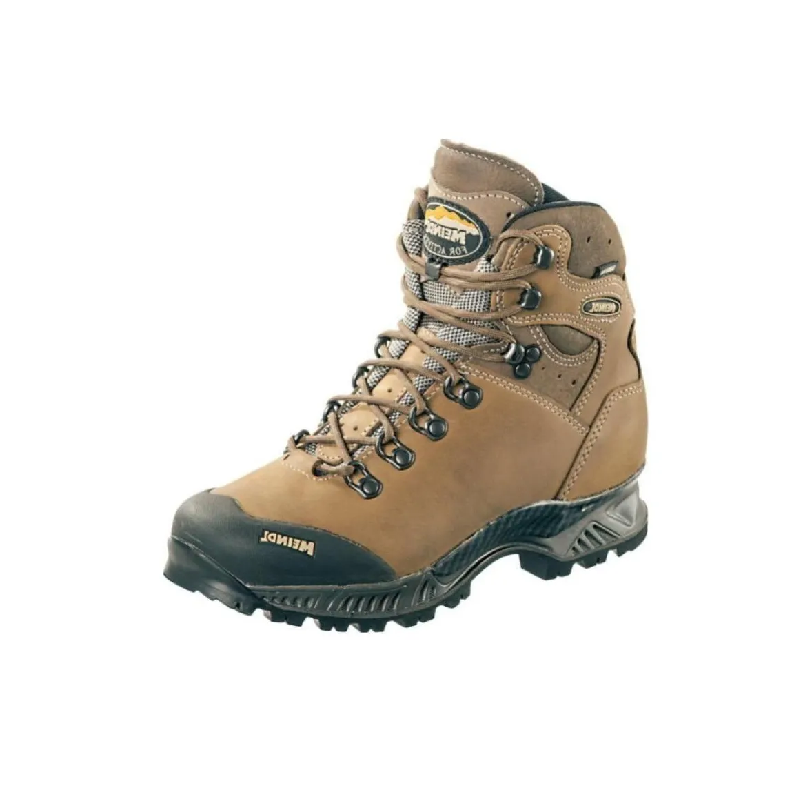 MEINDL Ohio 2 Lady GTX Cushioning, Slip Resistant, And Abrasion Resistant Low Top Hiking Shoes Women's Khaki