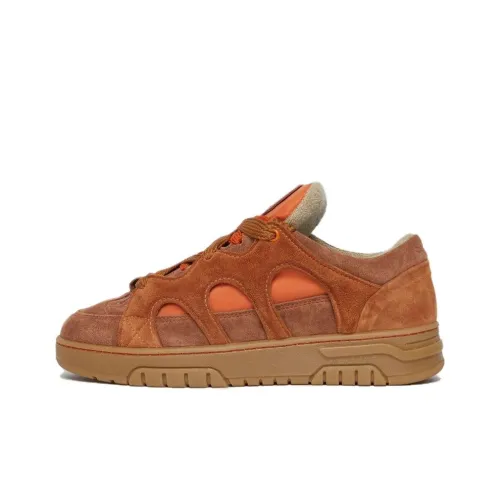 Paura Кроссовки для скейтбординга Low Top Апельсиновые Унисекс