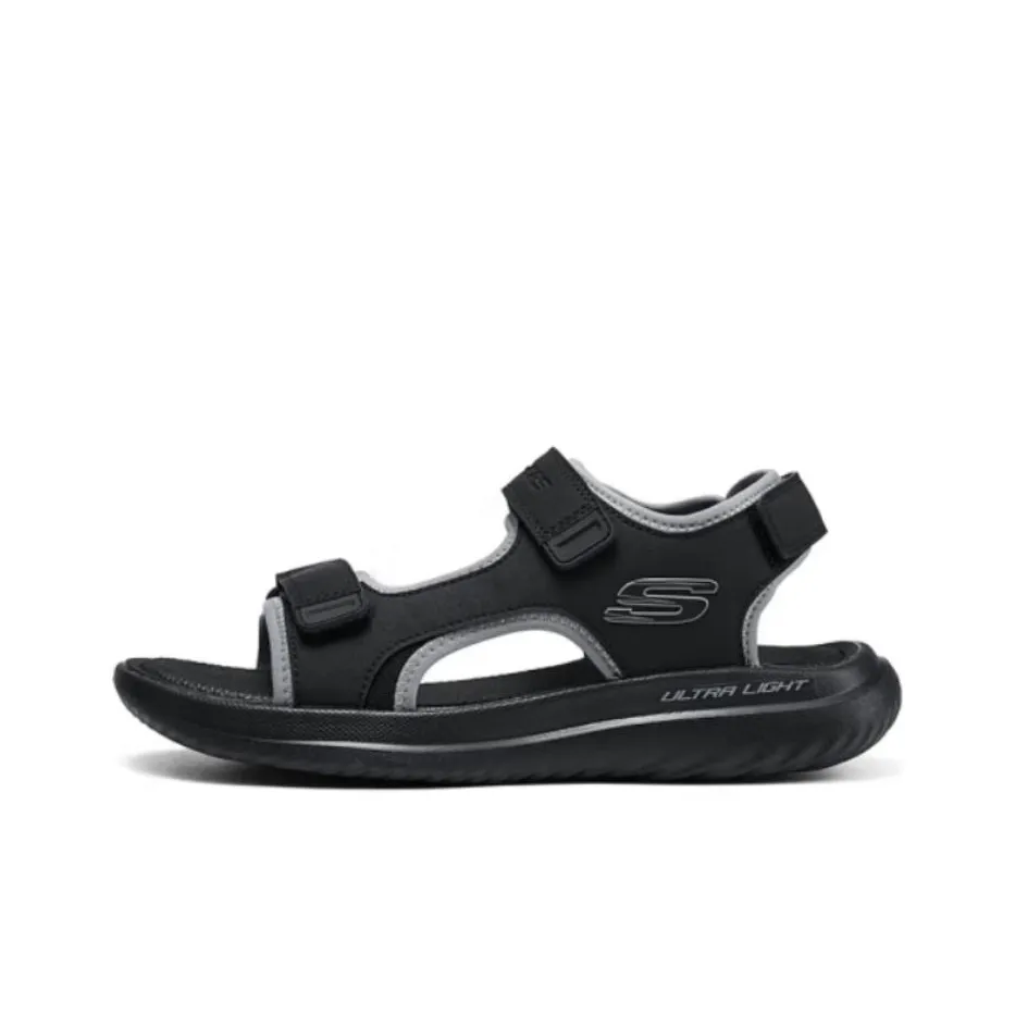 Skechers Sport Пляжные сандалии Мужские Черные