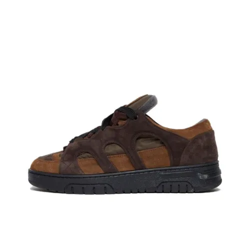 Paura Кроссовки для скейтбординга Low Top Темно-кофейные Унисекс