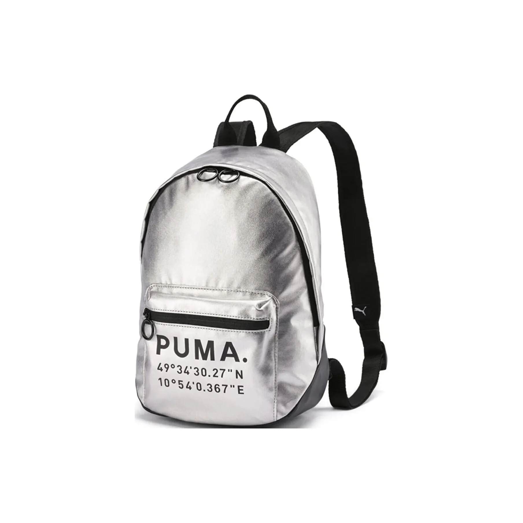 PUMA Artificial Leather Backpack Standard Unisex Silver PUMA Искусственная кожа Рюкзак Стандартный Унисекс Серебряный
