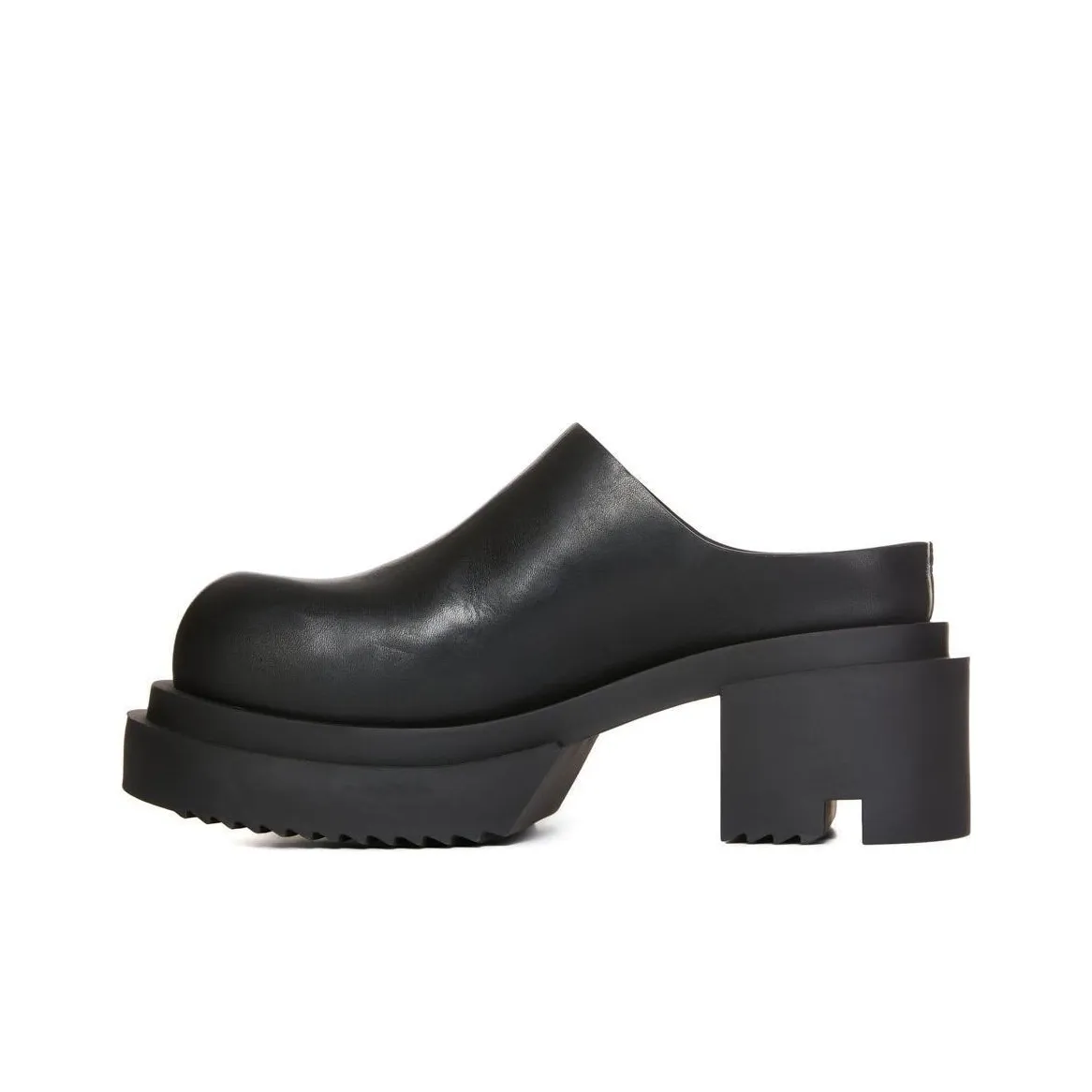 RICK OWENS 75mm Leather Mules