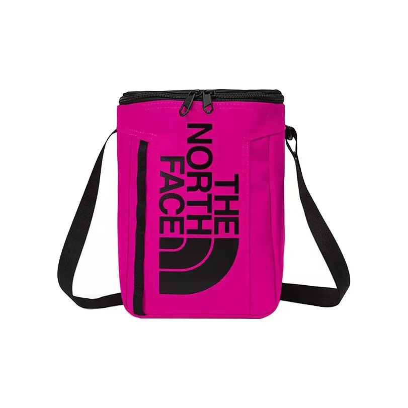 THE NORTH FACE Fabric Shoulder Bag, Crossbody Bag Regular Unisex Fuchsia & Black