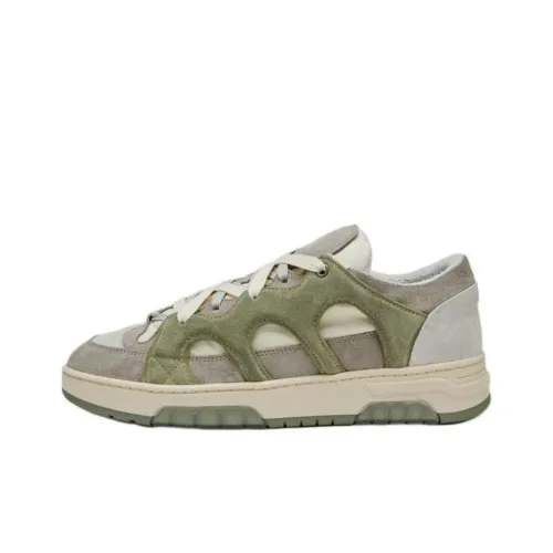 Paura Кроссовки для скейтбординга Low Top Серо-зеленый Унисекс