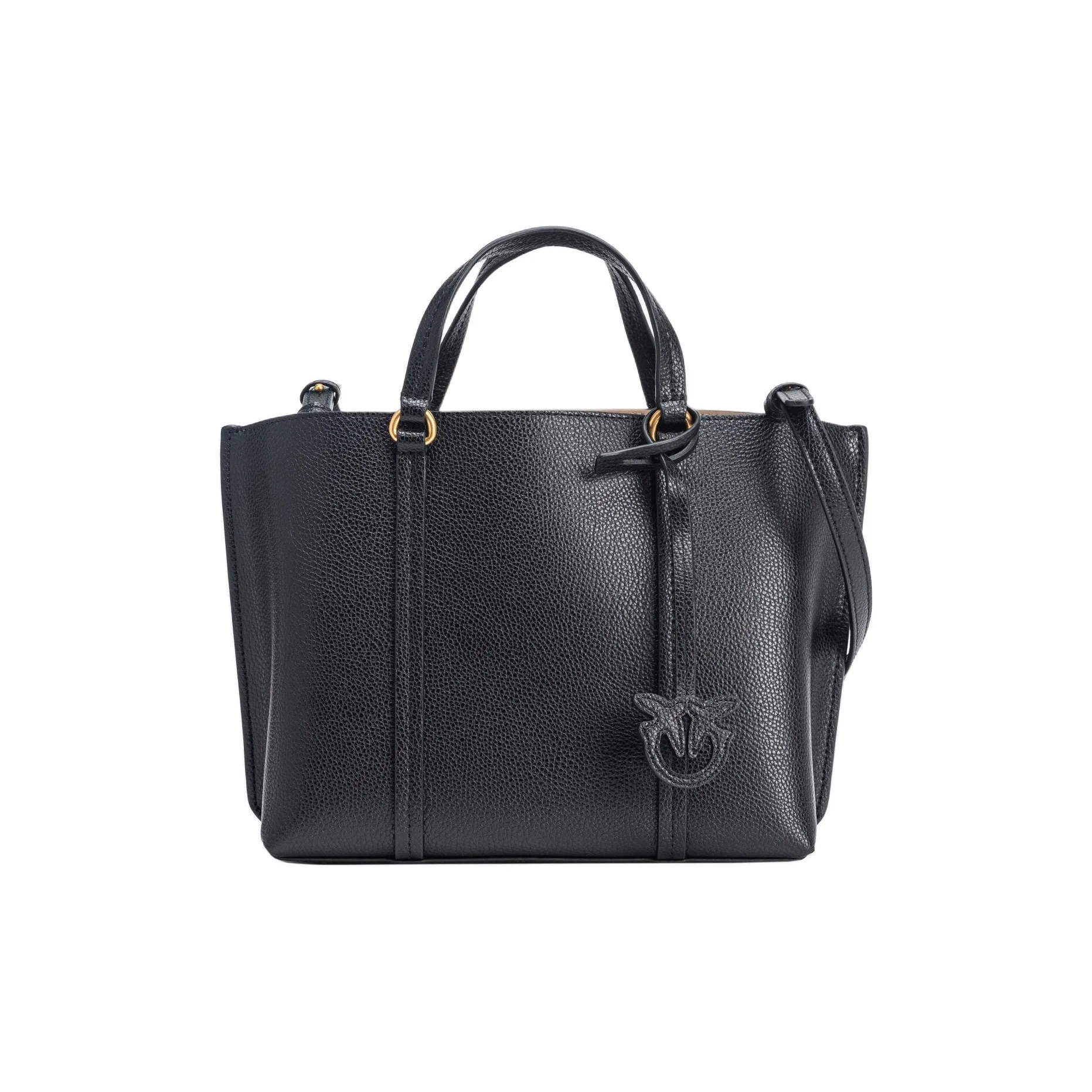 PINKO Кожа Сумка Женская Черная