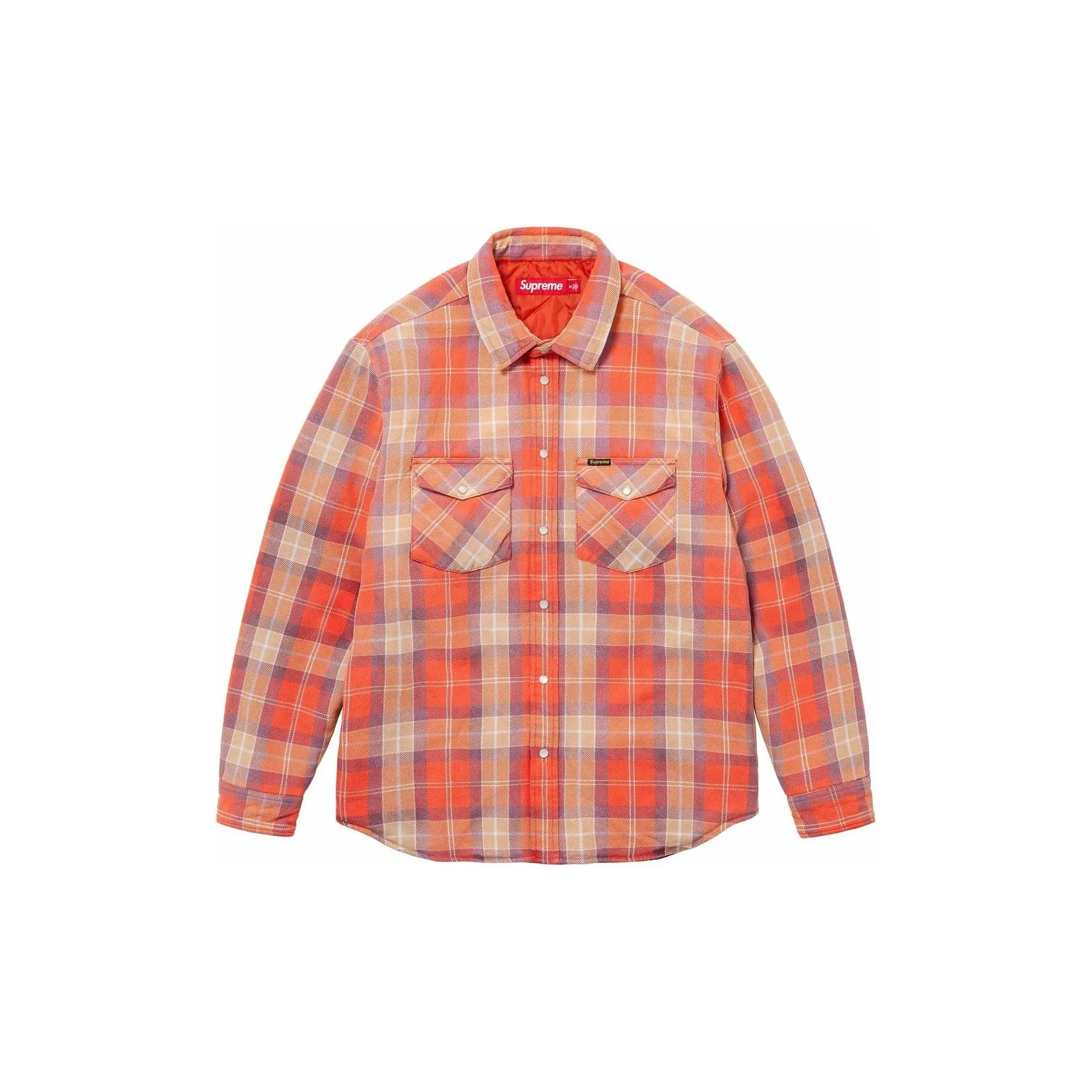 Supreme Quilted Flannel Snap Kenzo shirt