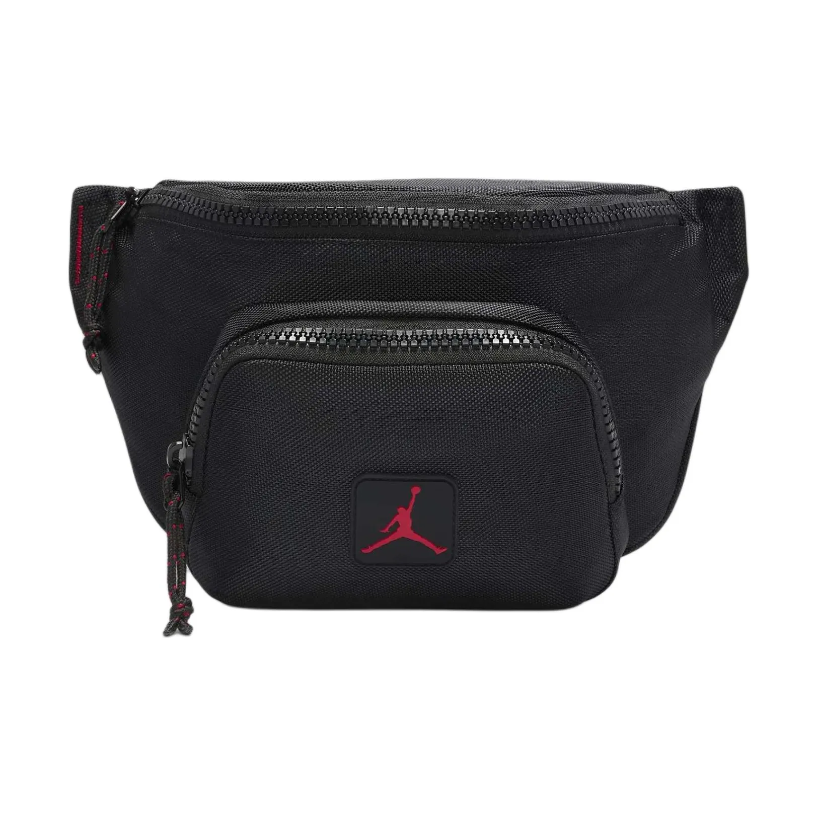 Джордан Полиэстер Sling Сумка Одно плечо Через плечо Бананка Обычный Унисекс Черный