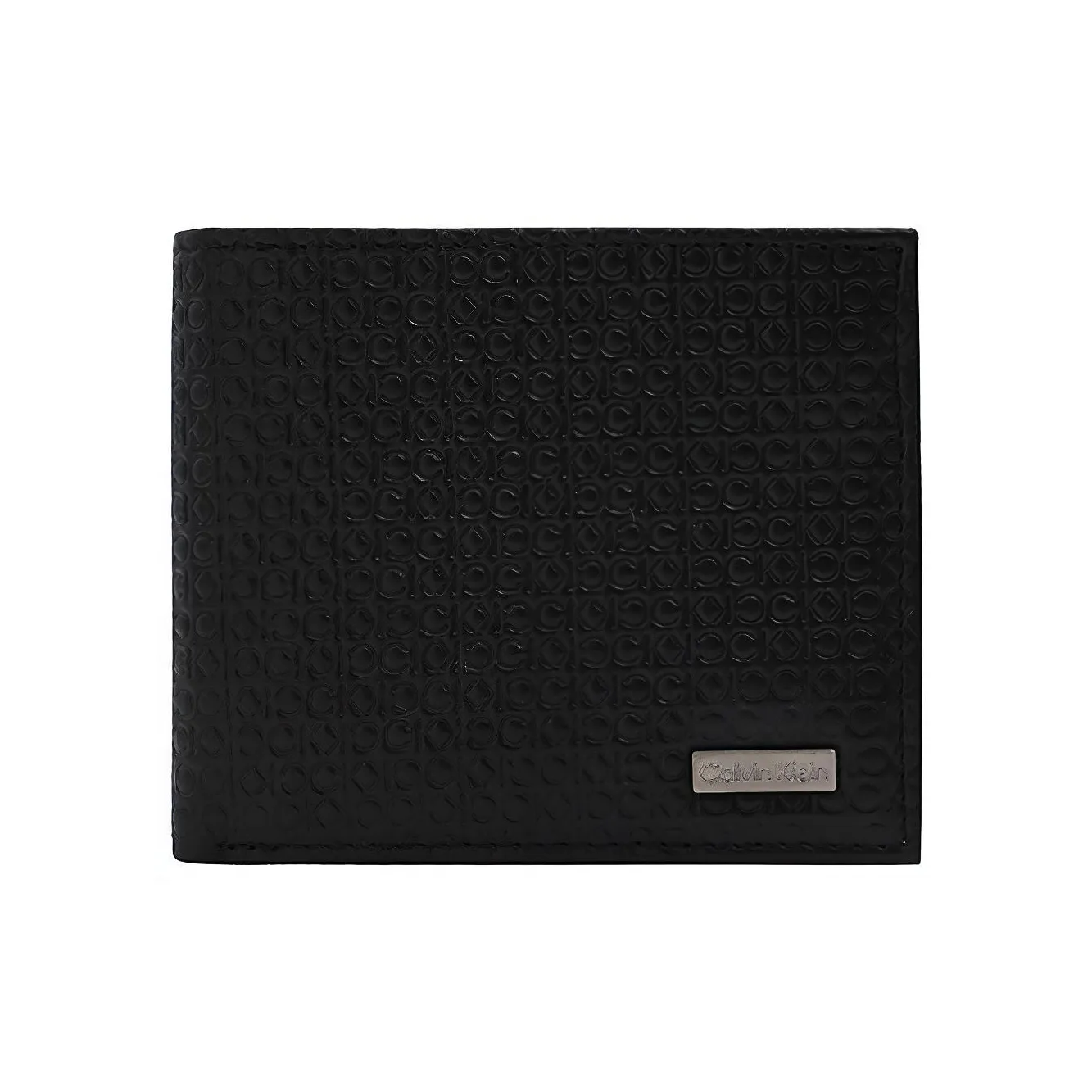 CK/Calvin Klein Cow Leather Card Holder, Wallet Men's Black