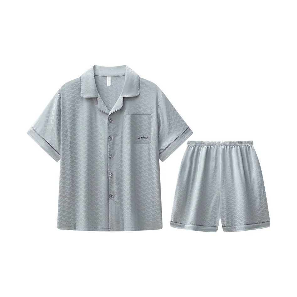 William Short Sleeved Shorts Men's Light Gray