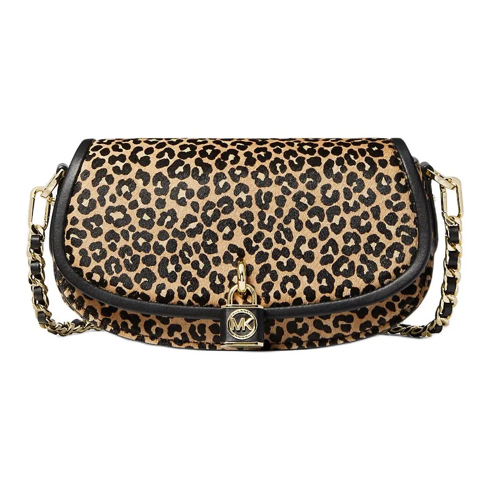 MICHAEL KORS Mila With Cow Suede Leather Crossbody Bag, Shoulder Bag Small Size Women's