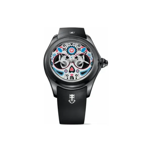 Corum Автоматический Механический Movement Мужские Часы Bubble Collection 47mm*18,5mm с Вырезом Cut