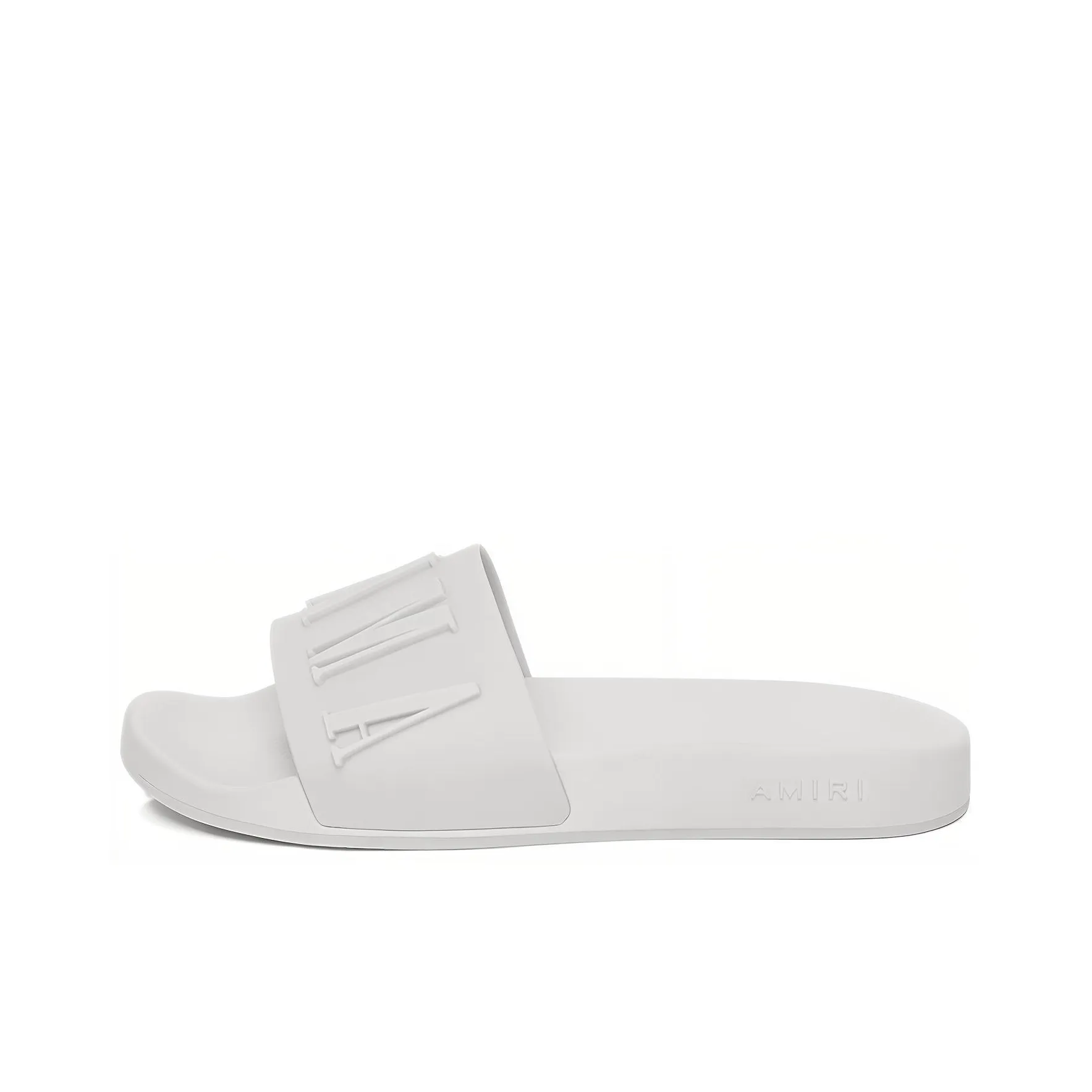 AMIRI Logo Pool Slide 'White'