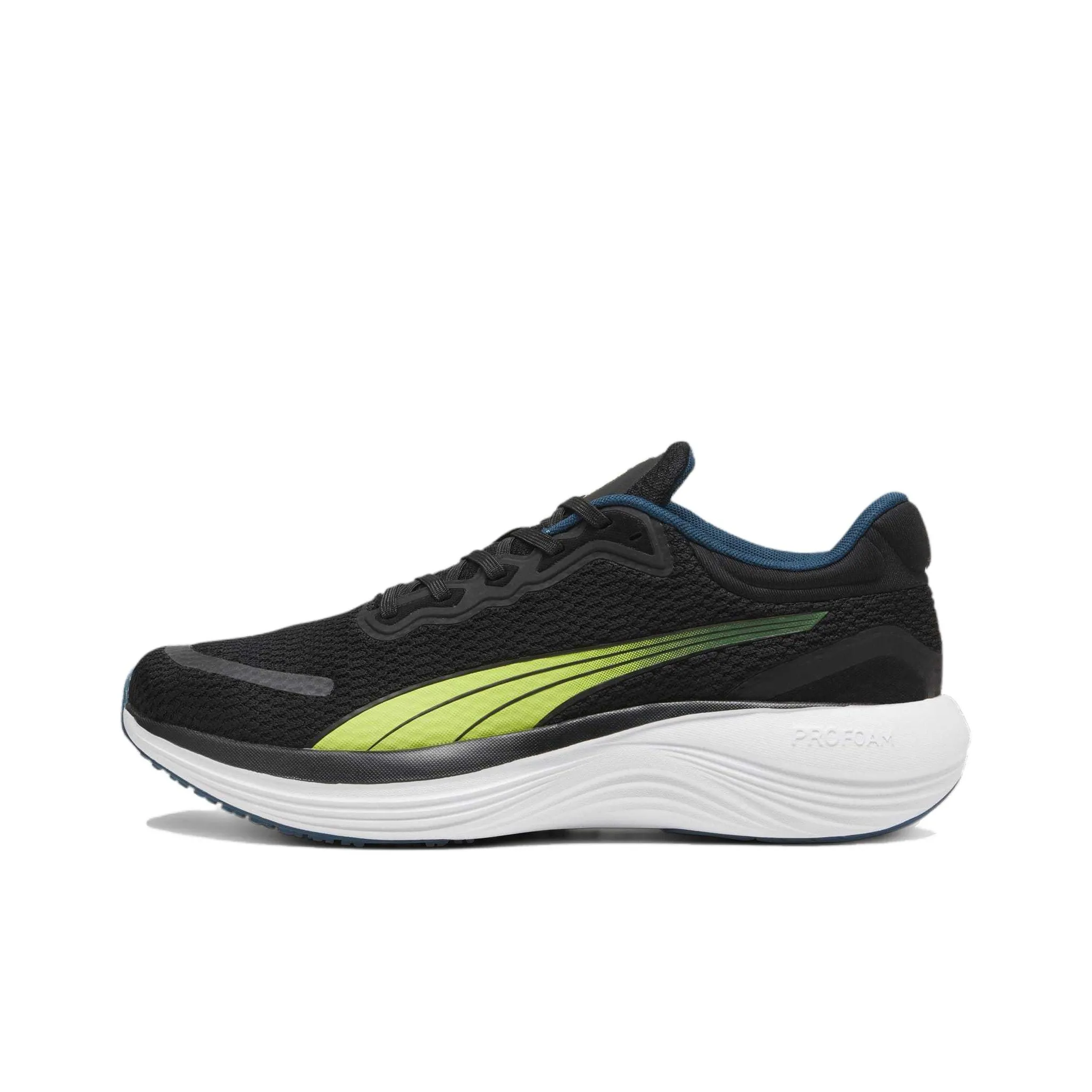PUMA Scend Pro Slip-Resistant Low-Top Training Running Shoes Unisex Black Green PUMA Scend Pro Слип-Резистентный Низкий Топ Тренировочные Беговые Кроссовки Унисекс Черный Зеленый