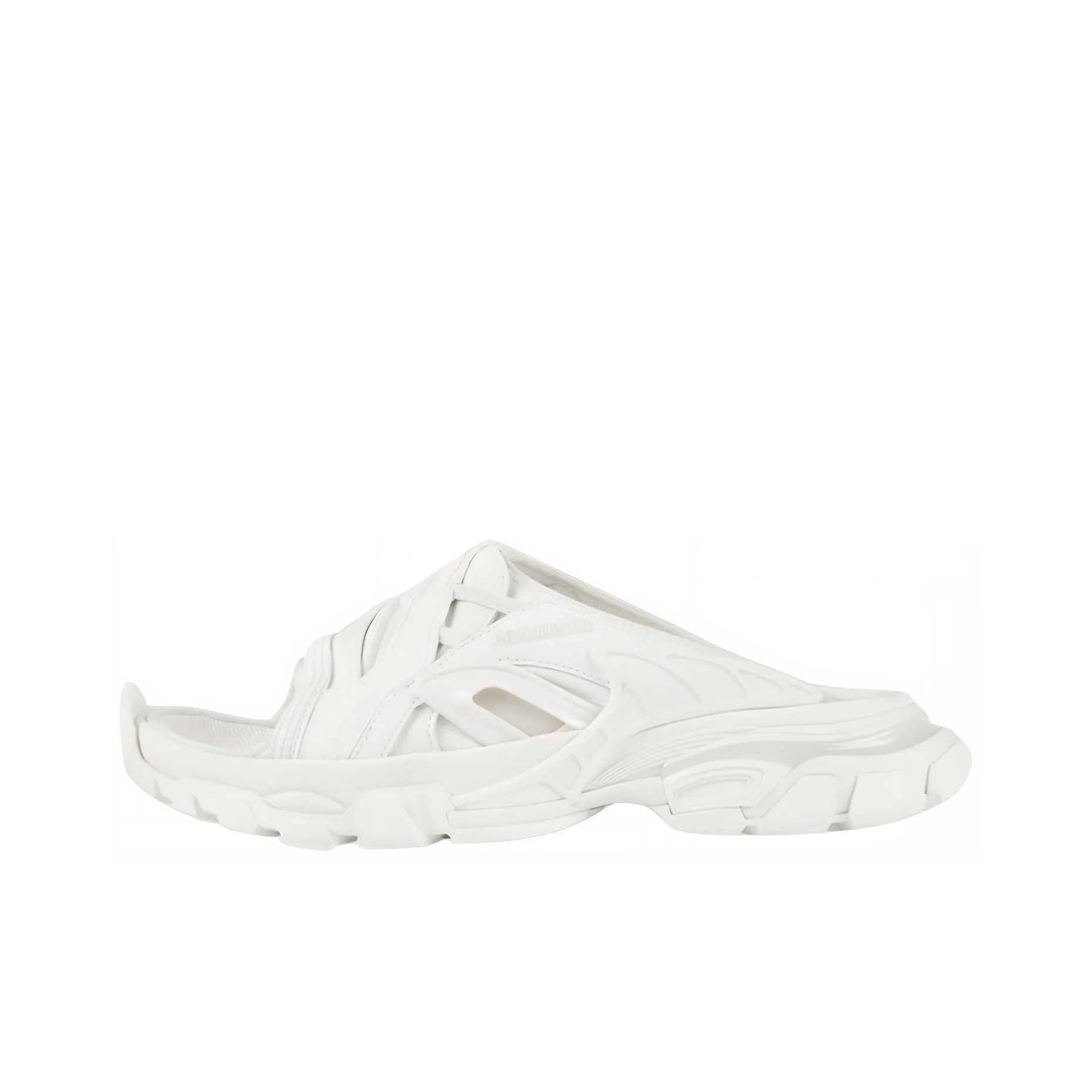 Balenciaga Track SLIDE SANDAL Слипоны Женские Белые