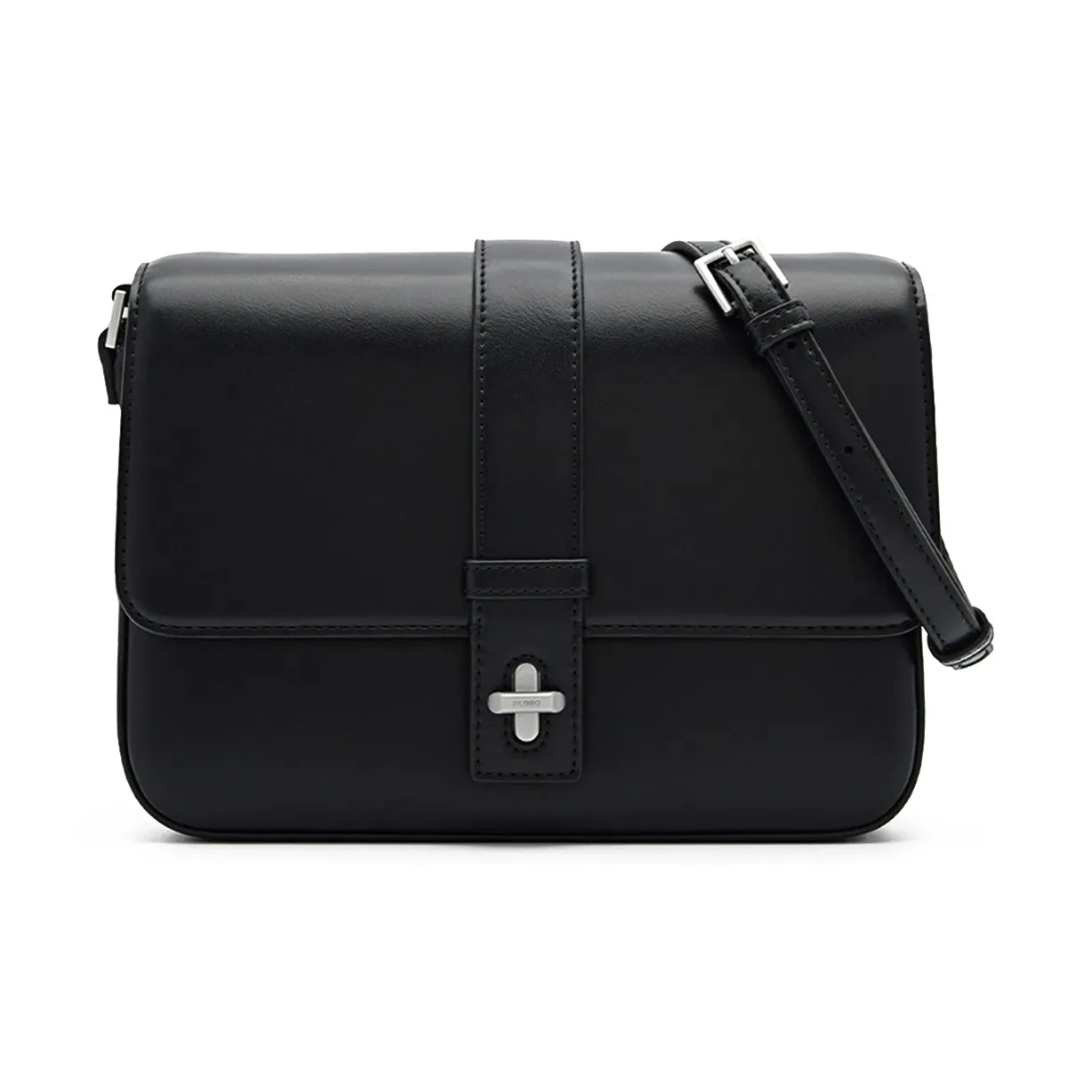 PEDRO PU Crossbody Bag, Shoulder Bag Women's Black/Sand