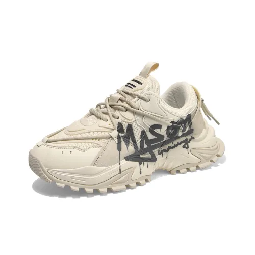 Masongarments Shark Tooth Series Толстоподошвенные кроссовки Low Top Унисекс