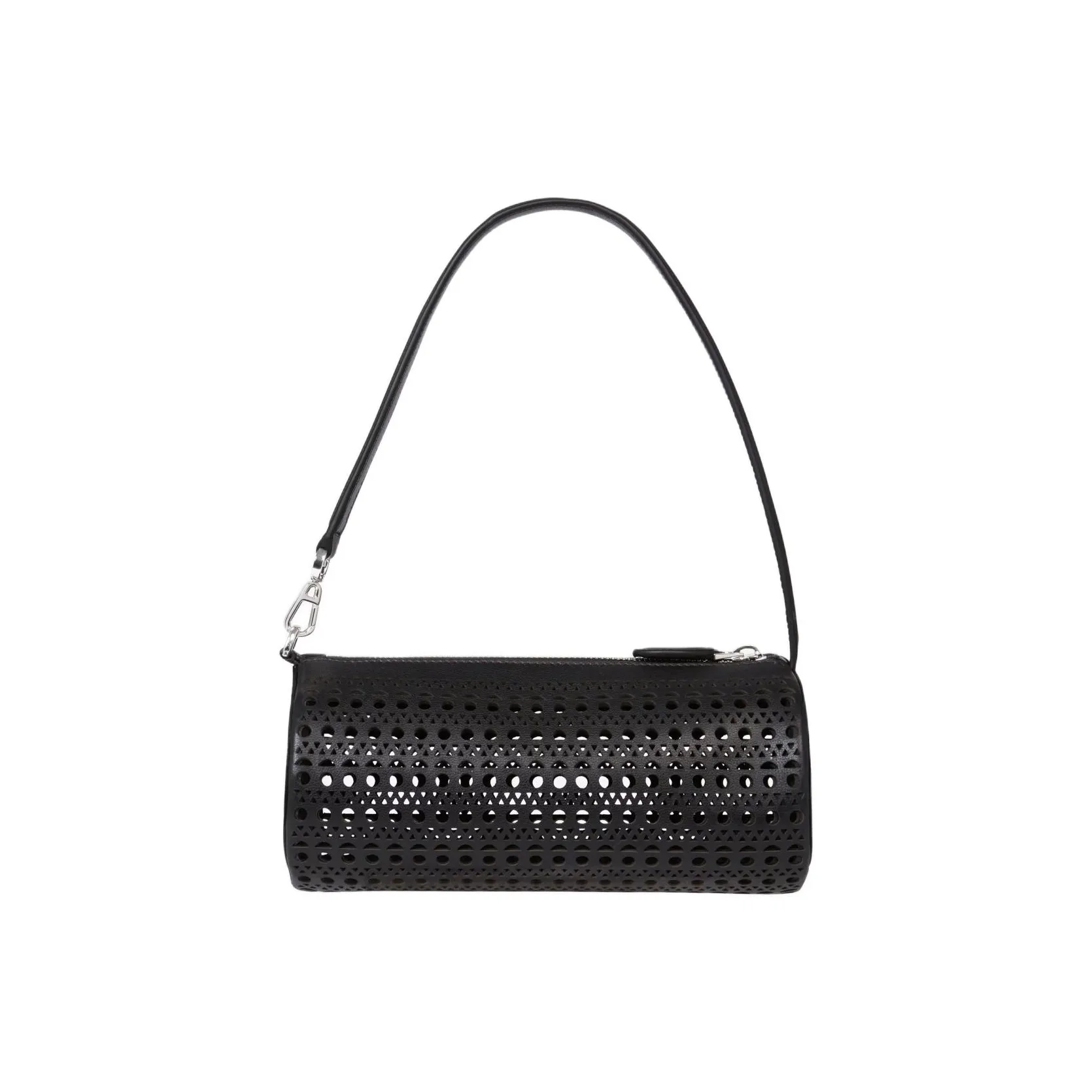 Alaia Calfskin Tubular Bag, Handbag, Shoulder Bag Trumpets Women's Black