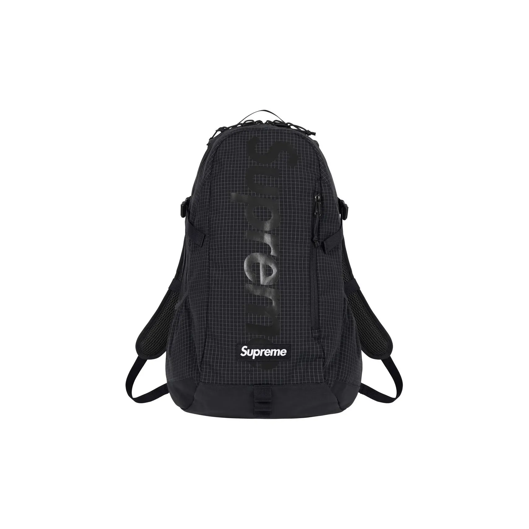 Supreme 500D Cordura Nylon Backpack Regular Unisex Black
